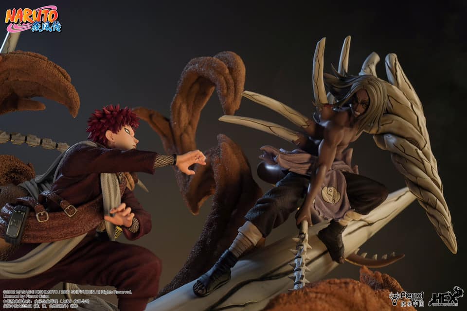 [สั่งจอง]HEX Collectibles : Gaara VS Kimimaro Elite Dynamic Statue