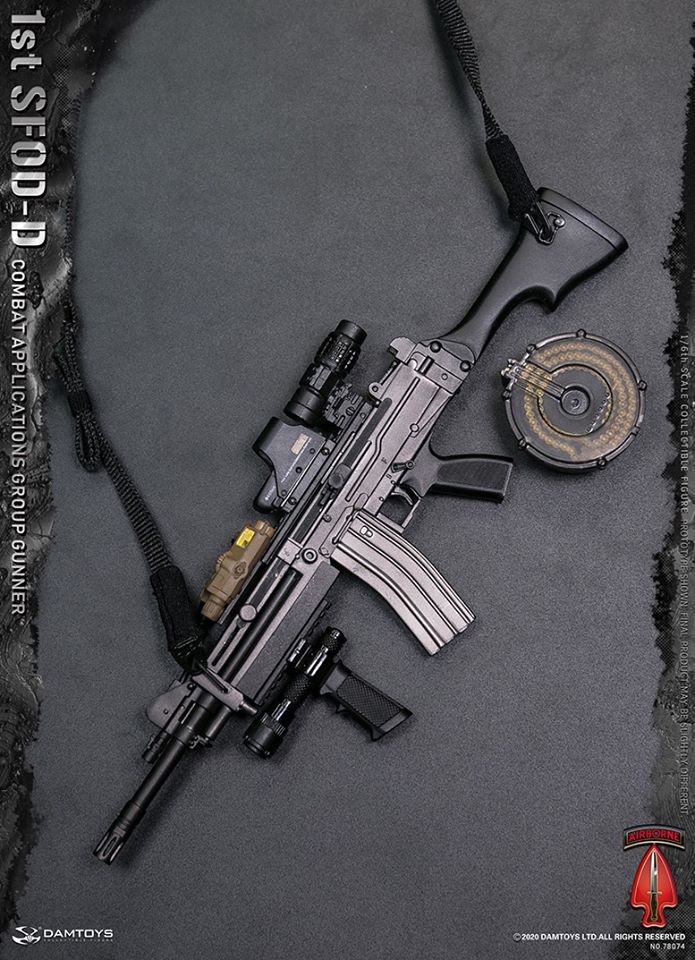 [สั่งจอง] DAMTOYS 78074 1/6 1st SFOD-D Combat Applications Group GUNNER
