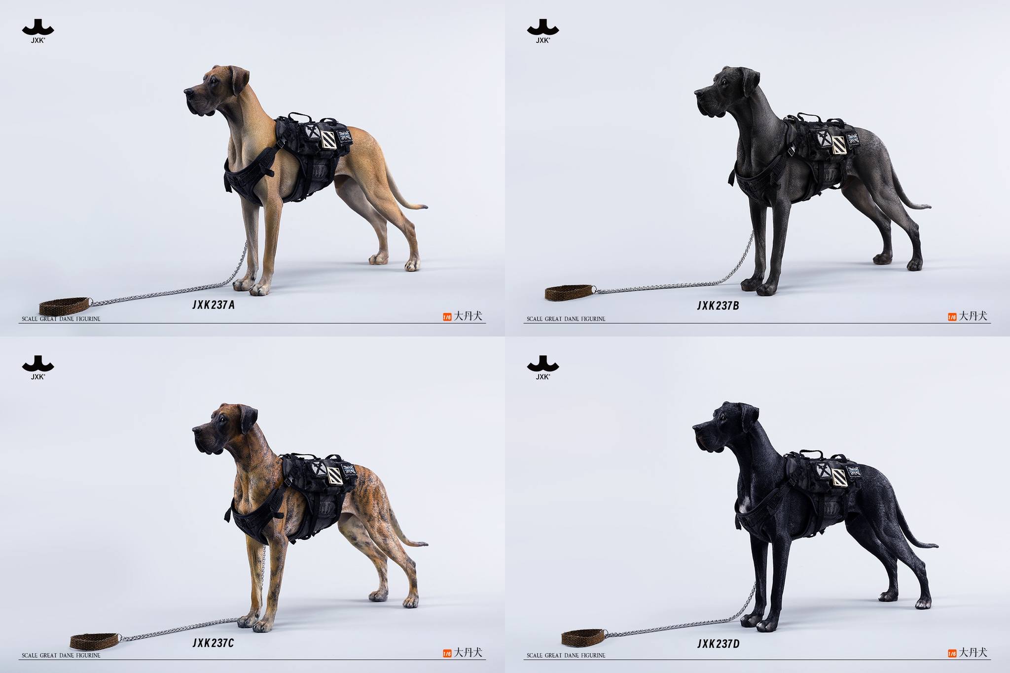 [สั่งจอง]JXK 1/6 : Great Dane Figurine