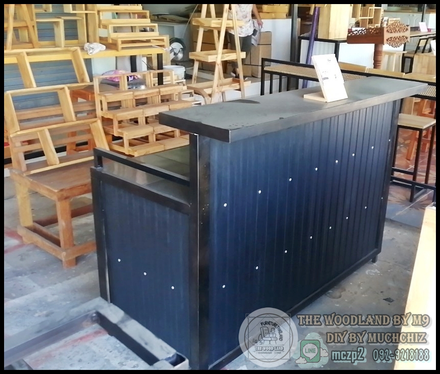 🌷Counter-Bar โครงเหล็ก-เมทัลชีท TOPกระเบื้อง หรือ TOPอื่นๆ ที่ลูกค้าต้อองการ