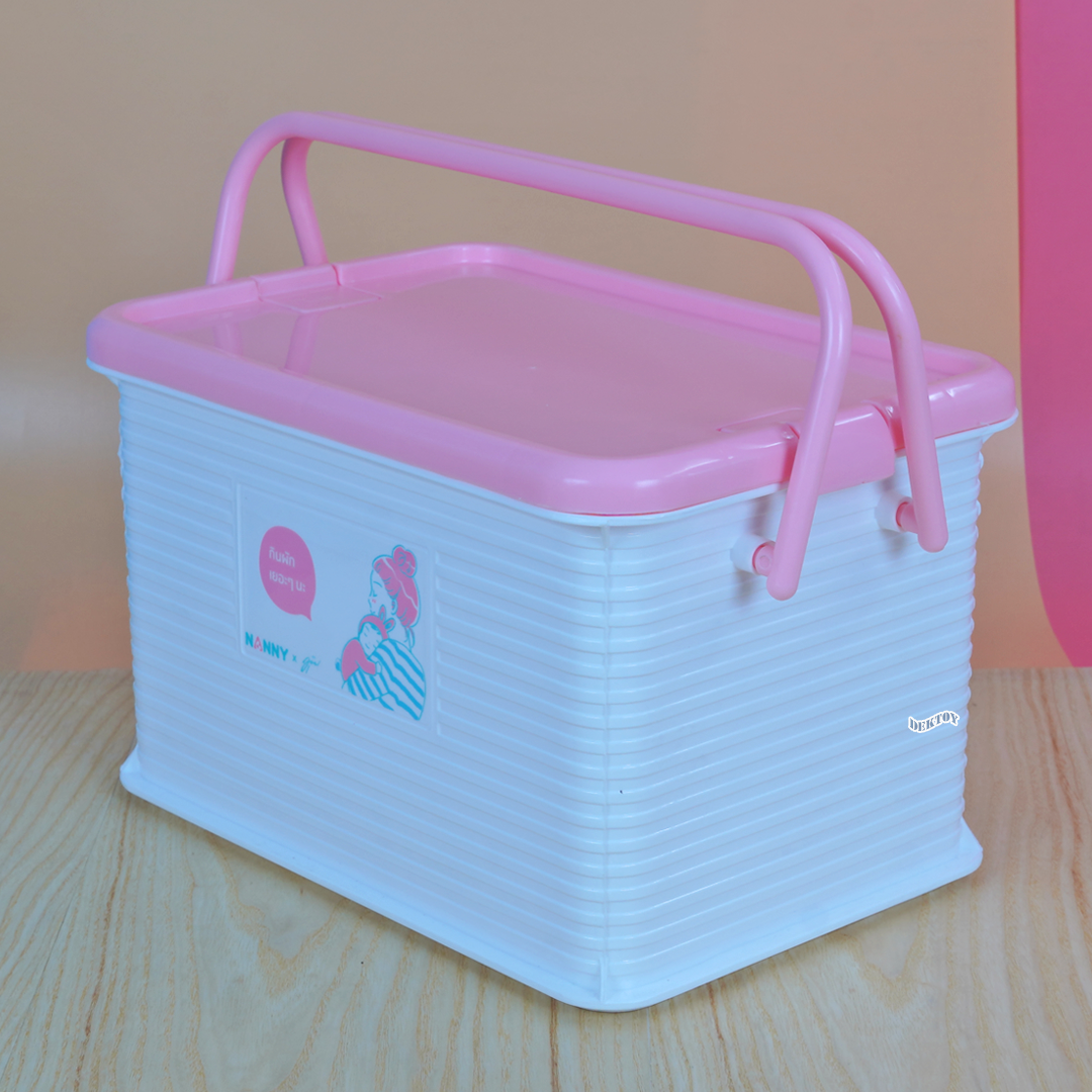 NANNY Munin แนนนี่ กล่องเก็บของ3030MU ลายมุนิน 1 ชิ้นคละลาย