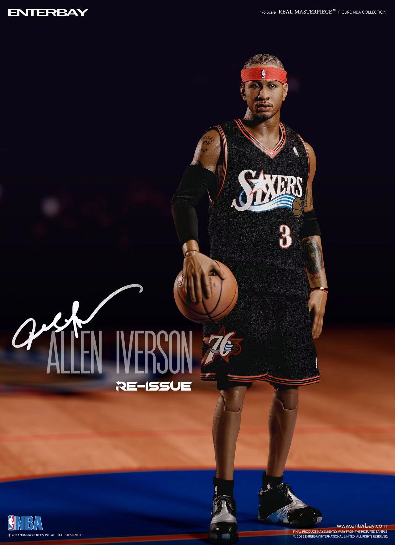 [สั่งจอง] ENTERBAY RM-1060 1/6 : ALLEN IVERSON (Limited Retro Edition)