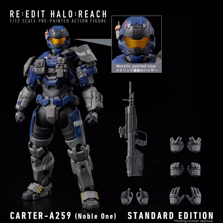 [สั่งจอง]Sentinel 1/12 : RE:EDIT HALO: REACH - CARTER-A259 (Noble One)