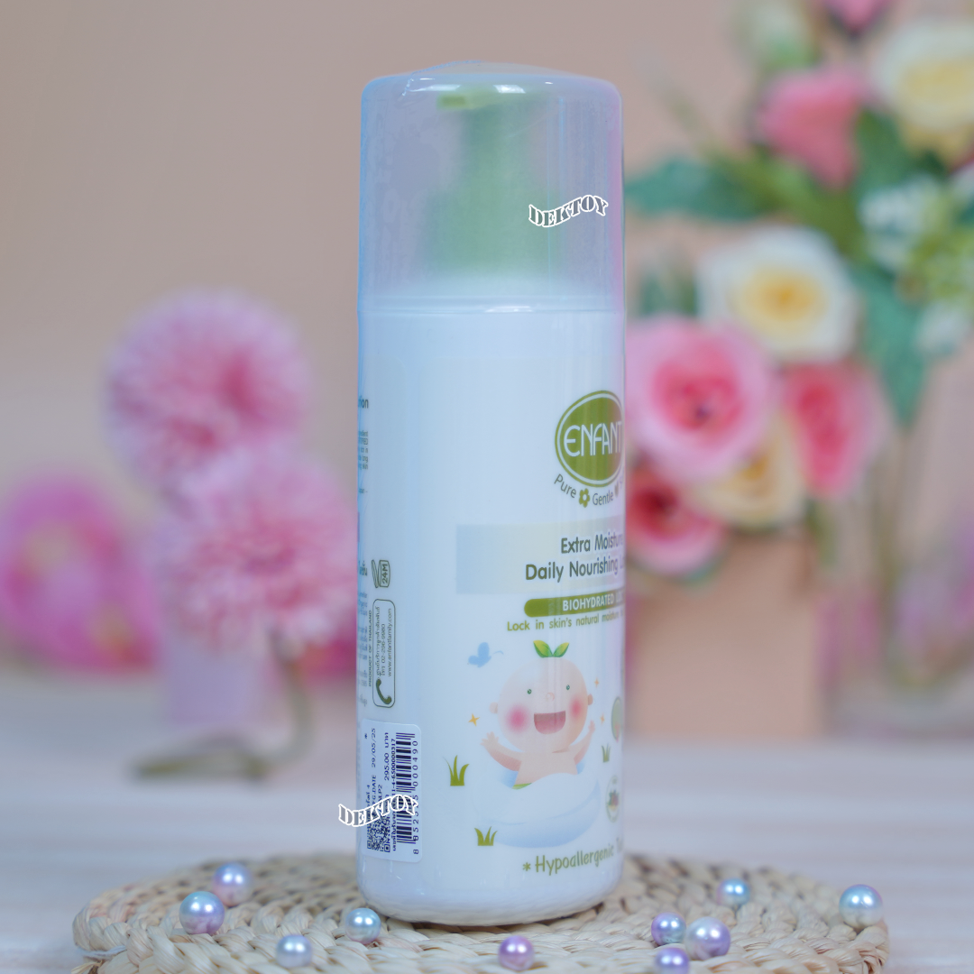 Enfant อองฟองต์ ออแกนิค พลัส เอ็กซ์ตร้า มอยส์เจอร์ เดลี่ นอริชชิ่ง โลชั่น แรกเกิดขึ้นไป 250 มล.