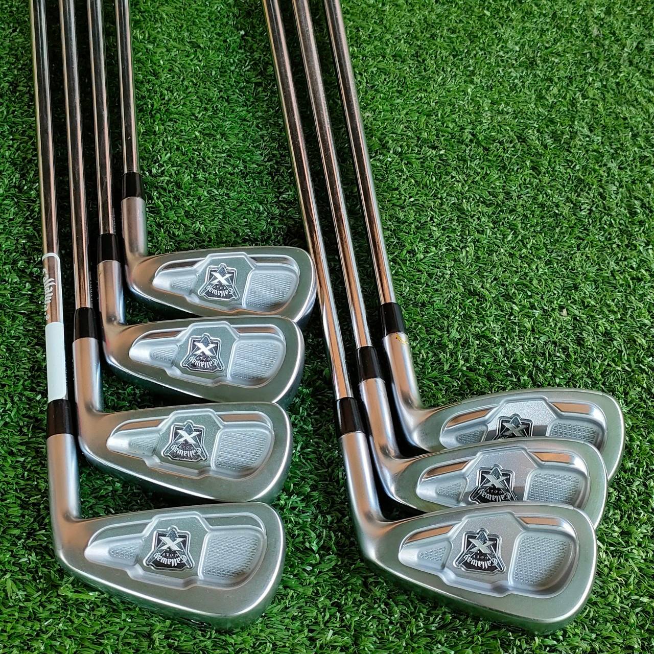 ชุดเหล็ก CALLAWAY X FORGED มีเหล็ก 4 - 9 เเละ PW ก้าน PROJECT X FLIGHTED 6.0 สุดยอดเหล็ก FORGED CAVITY ไม้กอล์ฟพรีเมี่ยมของแท้ By NakaraLuxurious