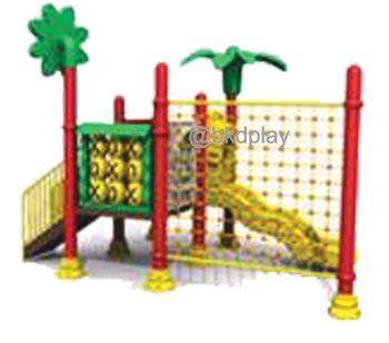 เครื่องเล่นสนามกลางแจ้ง ชุดเครื่องเล่นเด็ก BA-32 มี 1 รางสไลเดอร์, ปีนป่ายเชือก 1,ชุดเกม XO 1ชุด,ชุดต้นไม้กับดอกทานตะวัน ,ครุภัณฑ์สนามเด็กเล่น,งบสพฐ,outdoor Playground,ผลิตในไทย