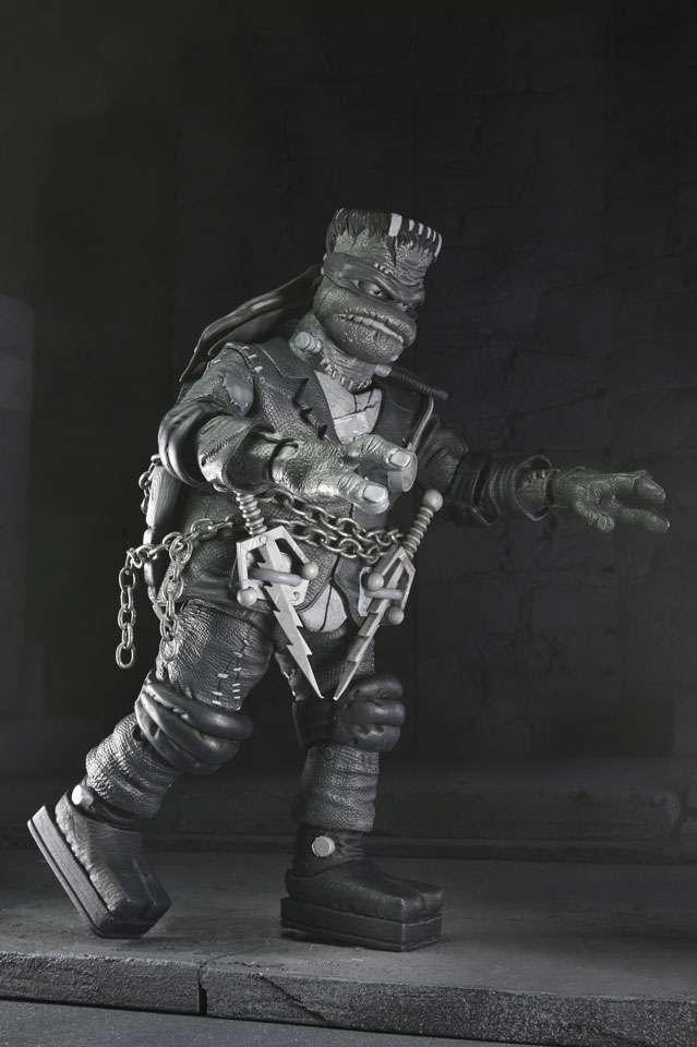 [สั่งจอง]NECA 7" : Universal Monsters x TMNT 4 Pack B/W