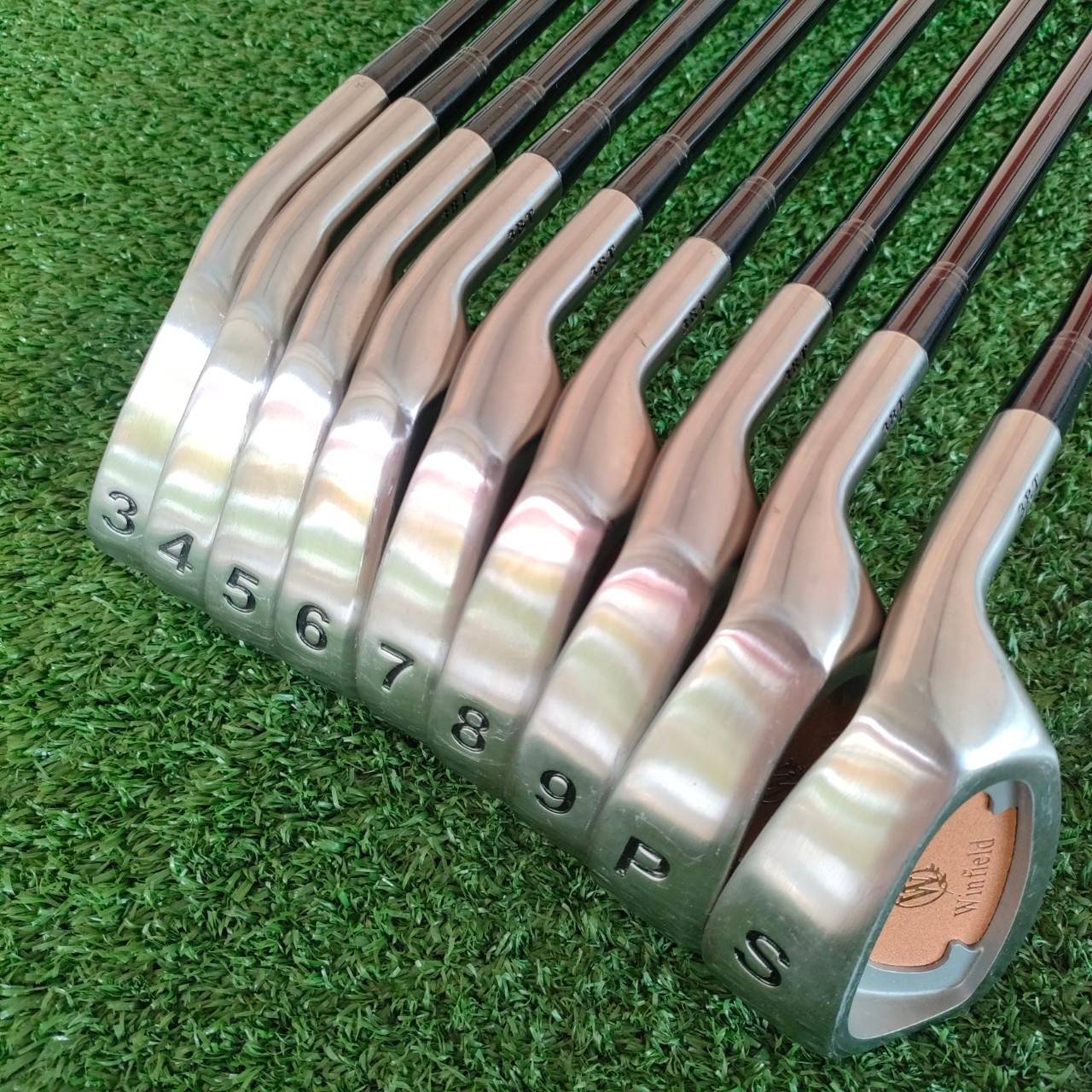 ชุดเหล็ก WINFIELD ของใหม่!! ค้างสต๊อค ไม่มีซีน มีเหล็ก 3 - 9 เเละ PW SW ก้าน WINFIELD FLEX S ไม้กอล์ฟมือหนึ่ง ของแท้ BY NakaraLuxurious