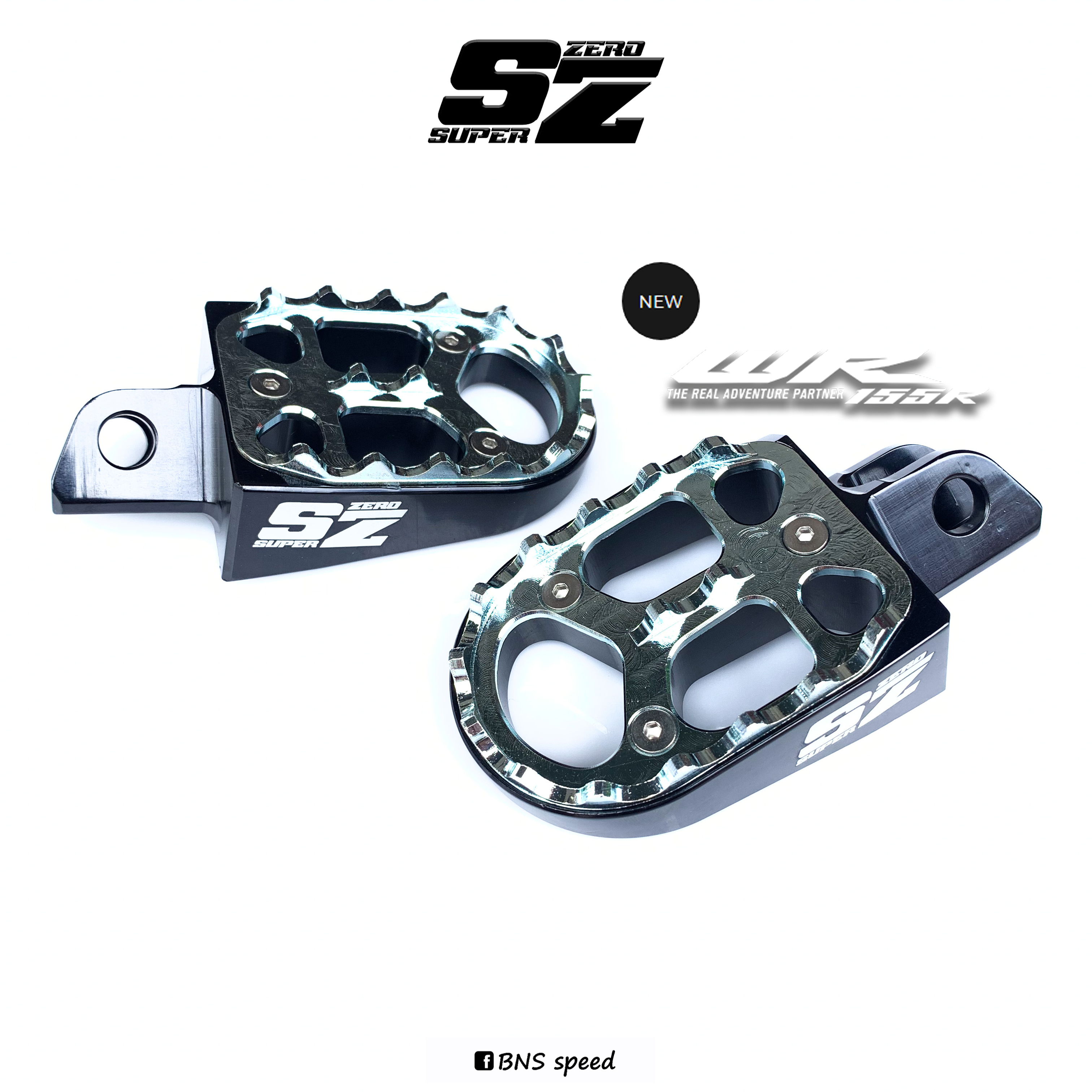 พักเท้า Super Zero WR155R / KLX140L/G