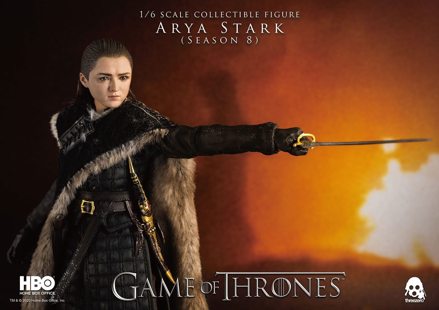 [สั่งจอง]ThreeZero 3Z0143 1/6 Game of thrones : Arya Stark