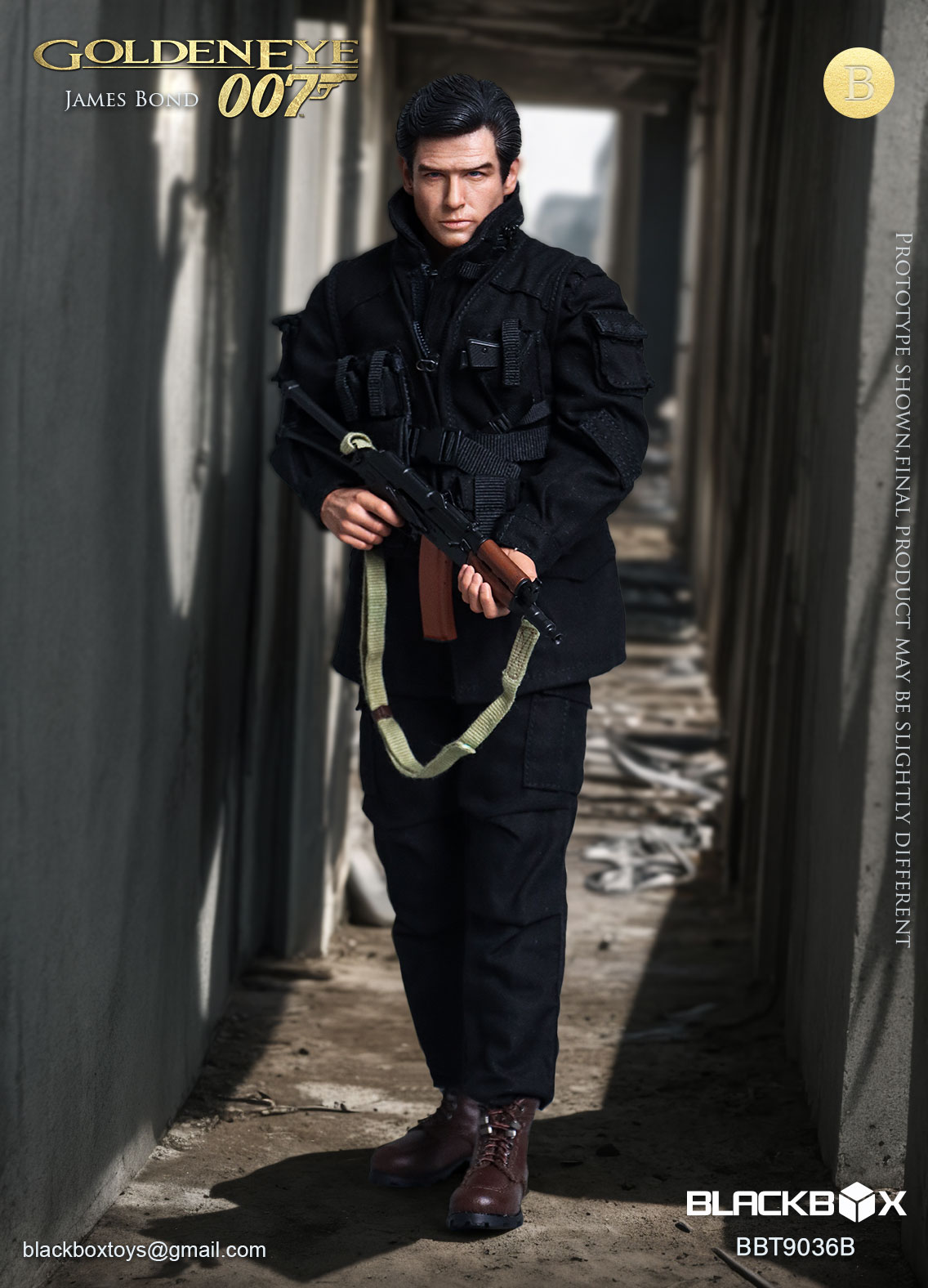 [สั่งจอง]BLACKBOXTOYS 1/6 : 007 GoldenEye