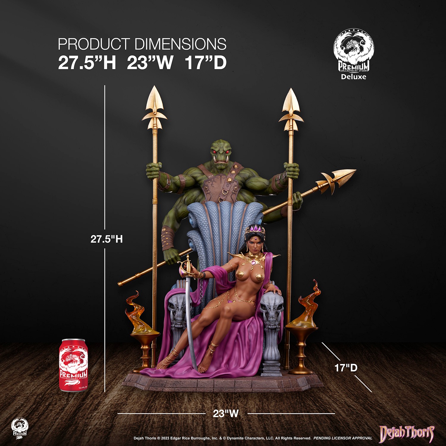 [สั่งจอง]PCS : Dejah Thoris 1/4 scale Statue