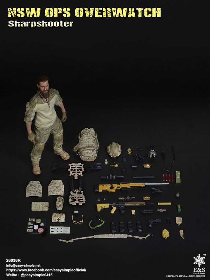 [สั่งจอง]Easy&Simple 26036R NSW OPS OVERWATCH Sharpshooter