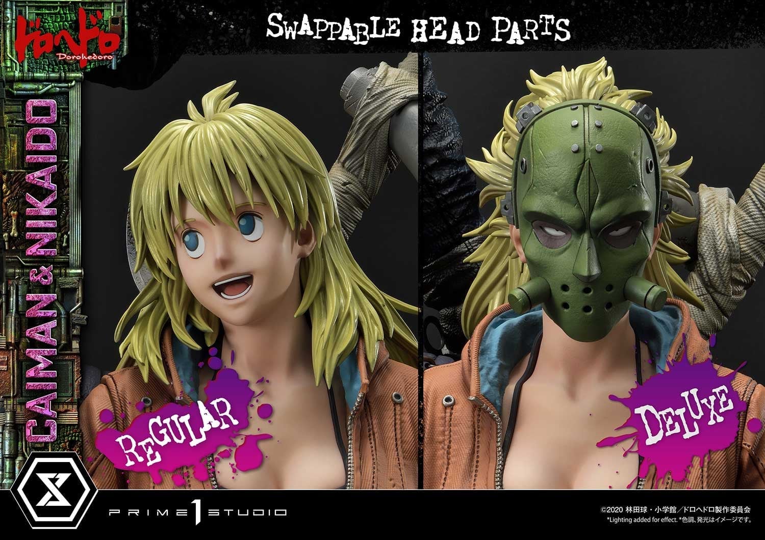 [สั่งจอง]Prime 1 Studio 1/4 : Caiman & Nikaido (Dorohedoro)