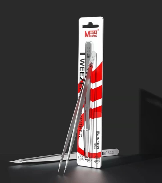 Ma Ant : 007 Shadow Blades Nonmagnetic Stainless steel tweezers