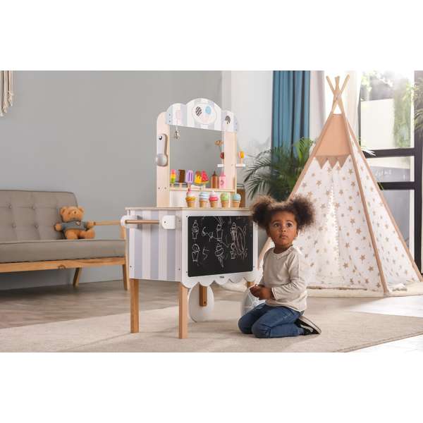 ร้านไอศกรีมหรรษา ,เล่นสวมบทบาท ,เป็นเชฟ, ทำอาหาร ,ของเล่นเสริมพัฒนาการ, ของเล่น,พร้อมส่ง