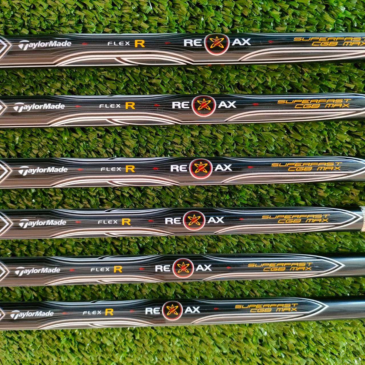 ชุดเหล็ก TAYLORMADE r7 CGB MAX หน้าเด้งมาก มีเหล็ก 5 - 9 เเละ PW ก้าน RE*AX SUPERFAST FLEX R