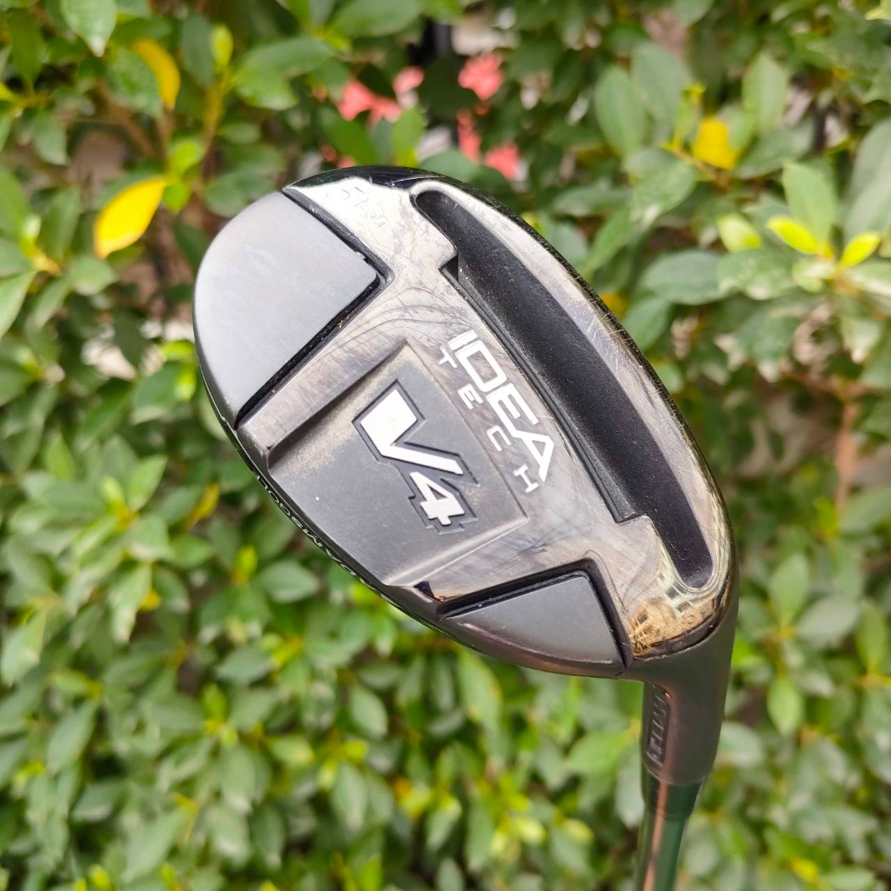 HYBRID5 ADAMS GOLF IDEA V4 ก้าน V4.0 FLEX R ตีง่ายแบบสุดๆ พิเศษไม่เหมือนใคร มีร่องด้านบนกระดอง