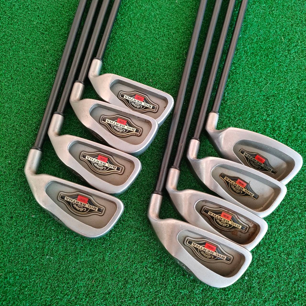 ชุดเหล็ก CALLAWAY BIG BERTHA มีเหล็ก 4 - 9 PW SW ก้าน RCH96 FLEX FIRM ชุดเหล็กยอดนิยมตลอดกาล