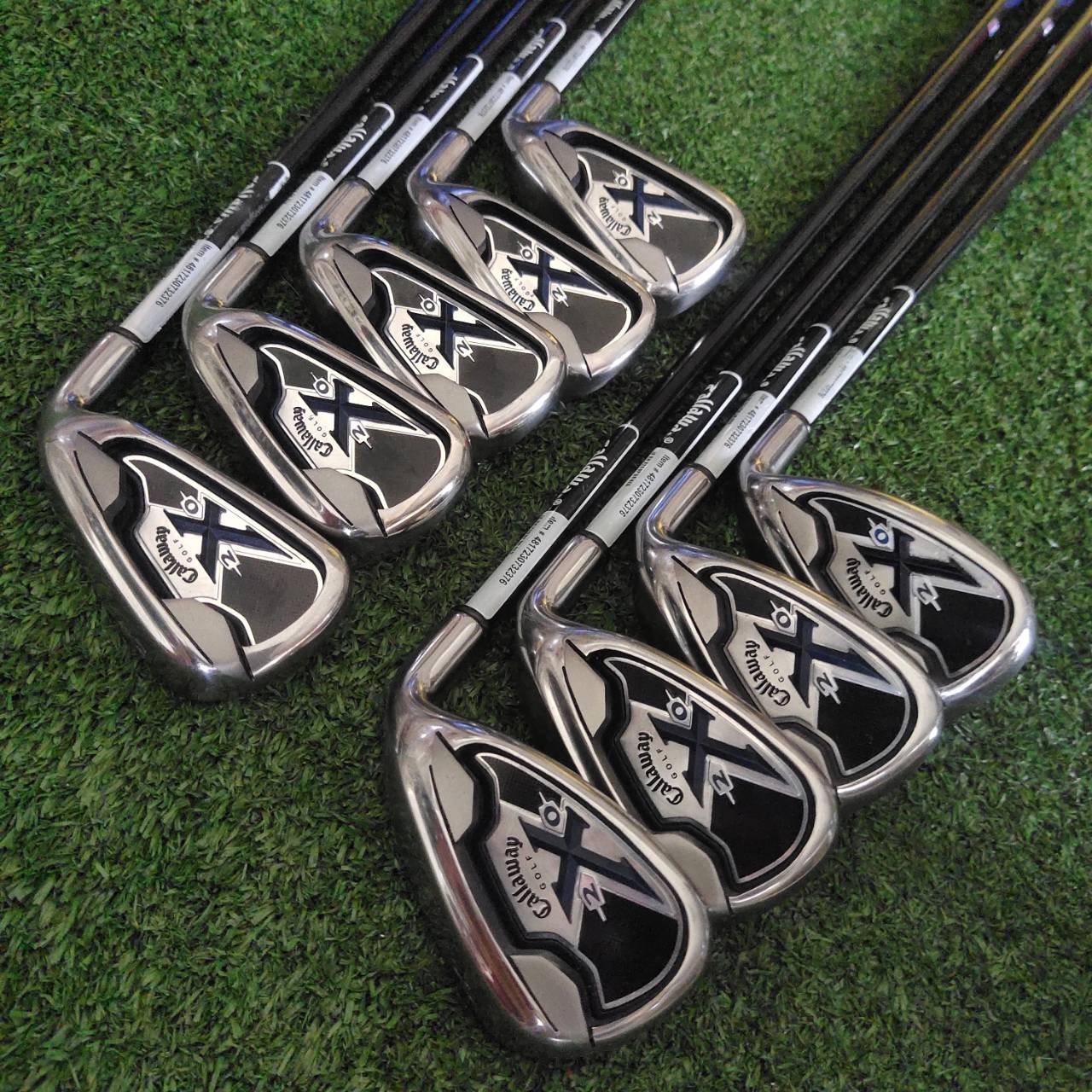 ชุดเหล็ก Callaway X-20 (9 ชิ้น) ก้านเสียบแบบทะลุที่เป็นเอกลักษณ์ หน้าไม้ออกแบบแบบ Wide Sole