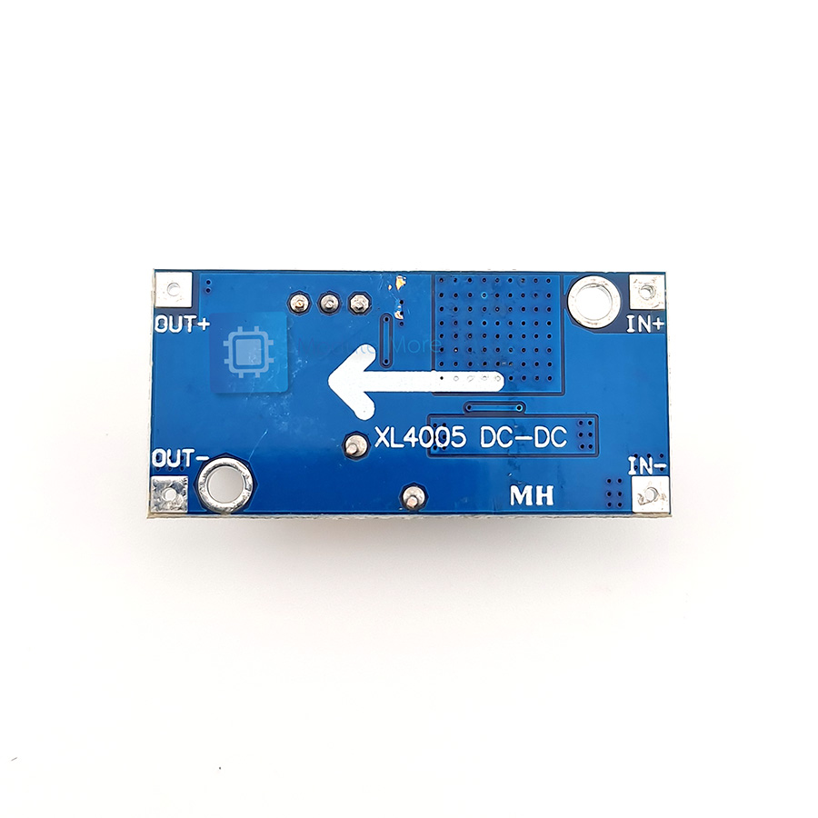 โมดูลลดแรงดันไฟ 5v-32v เป็น 0.8-24V XL4005 DC-DC adjustable step down power Supply module ,5A High current,High power
