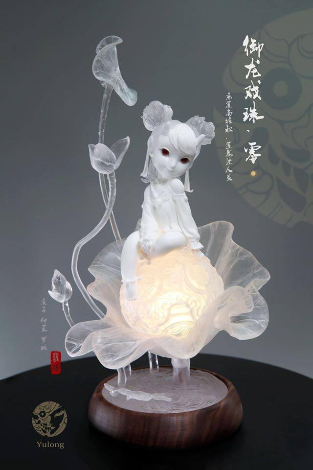 [สั่งจอง]Yulong Studio : Yulong Play Beads Zero Statue [Grey / White Tooth Ver.]