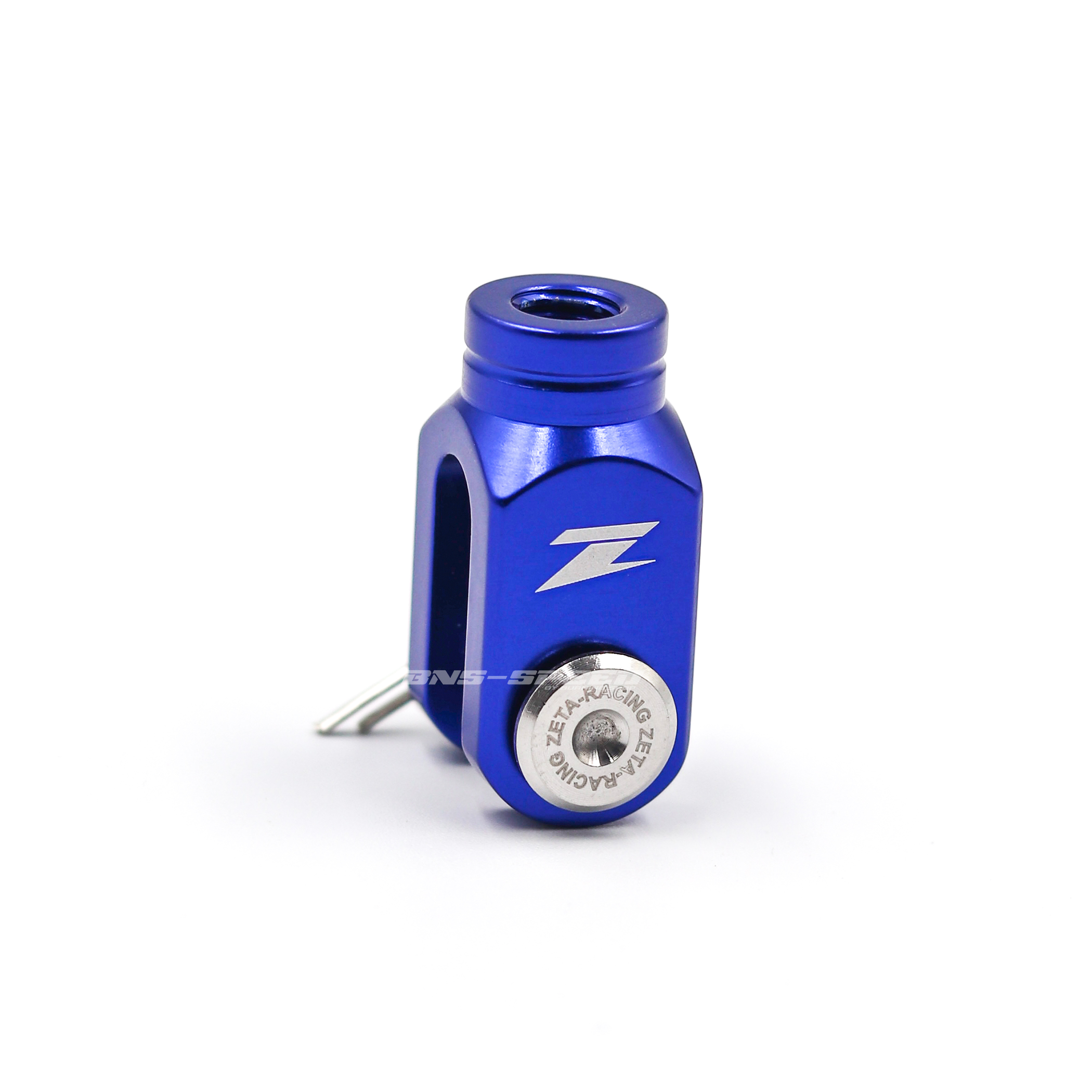 หูปั้มกระทุ้งเบรคหลัง ZETA Rear Brake Clevis KLX125/150/230/250/300, DRZ400 Blue