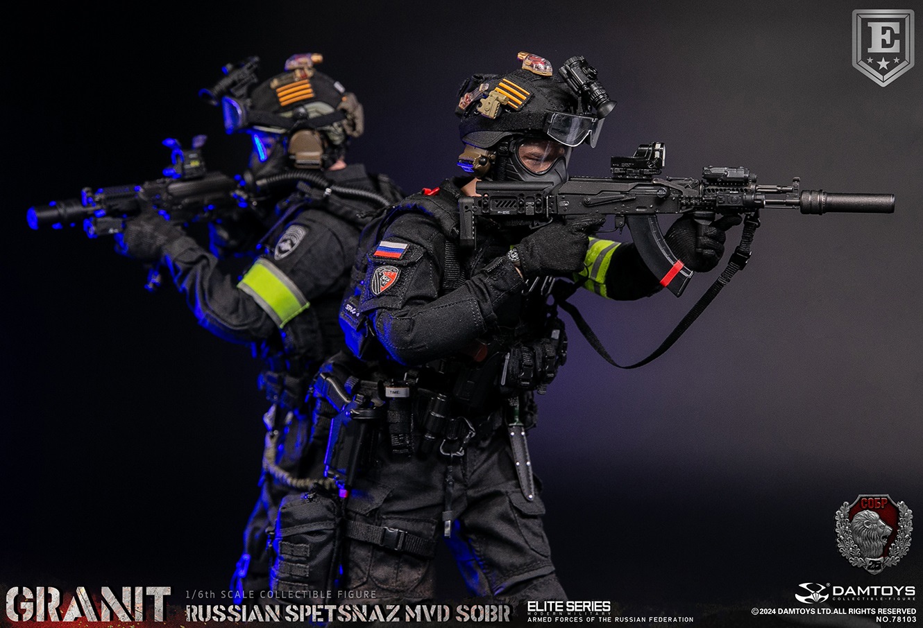 [สั่งจอง]DAMTOYS : 1/6 RUSSIAN SPETSNAZ MVD SOBR GRANIT