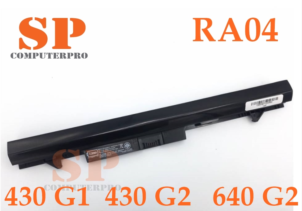 HP Battery แบตเตอรี่ของเทียบ HP Probook 430 G1 430 G2 HP 640 G2 Model: RA04 มี มอก.