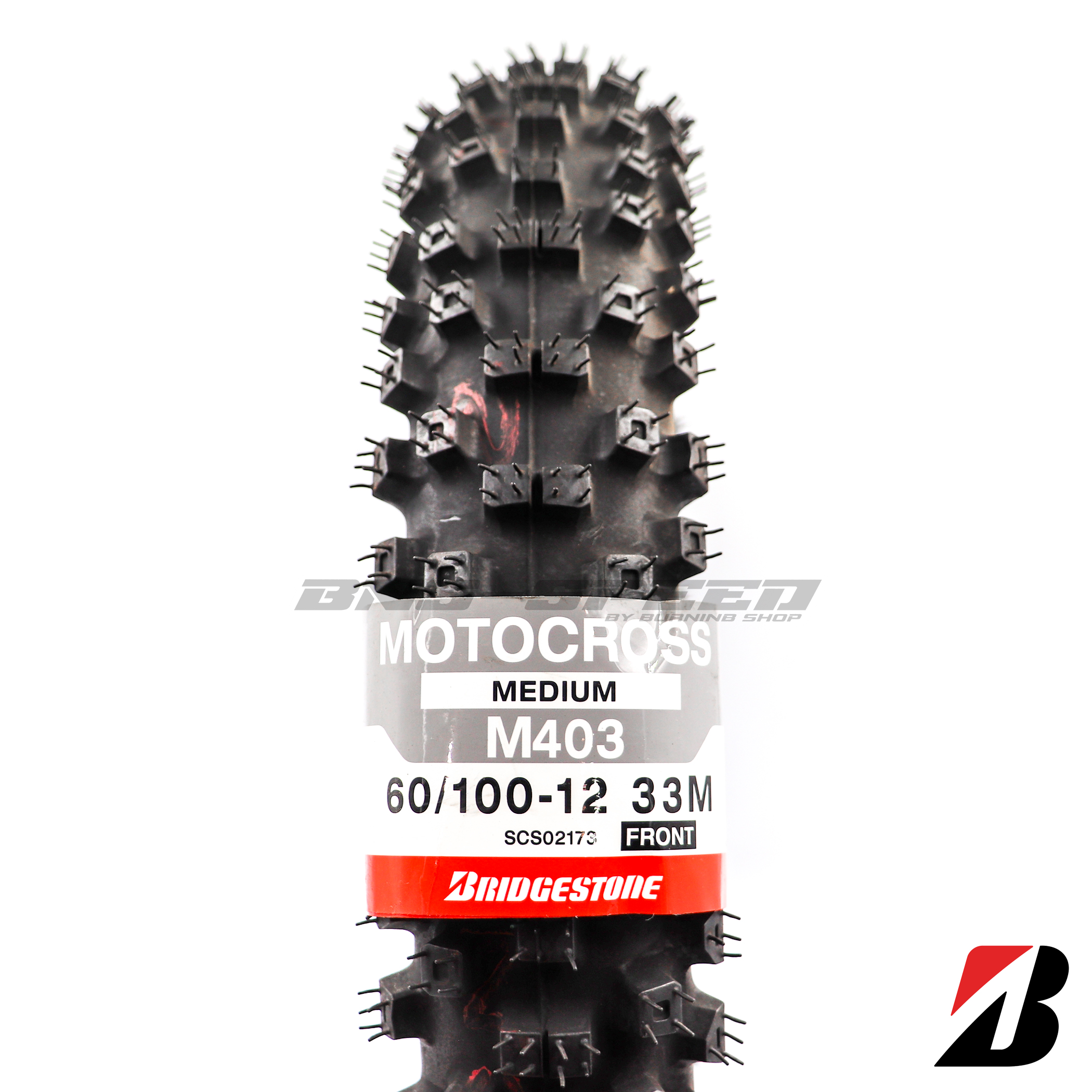 ยาง Bridgestone M403 Medium 60/100-12 (ยางปี 22)