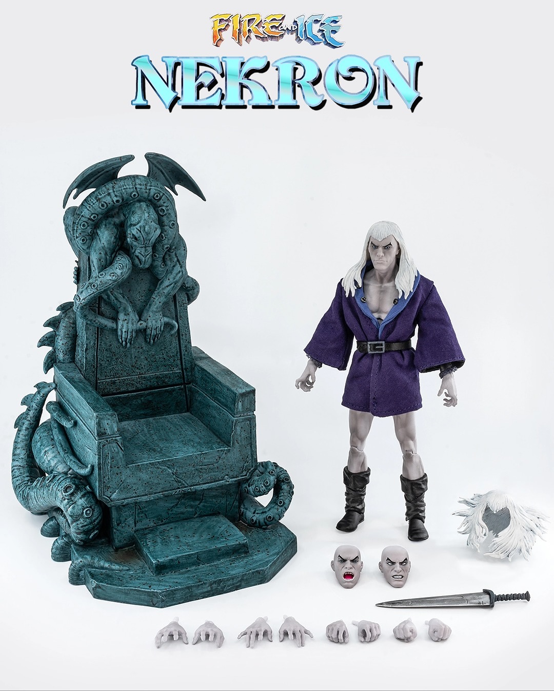 [สั่งจอง]FRAZETTA GIRLS 1/12 : Fire and Ice - Nekron