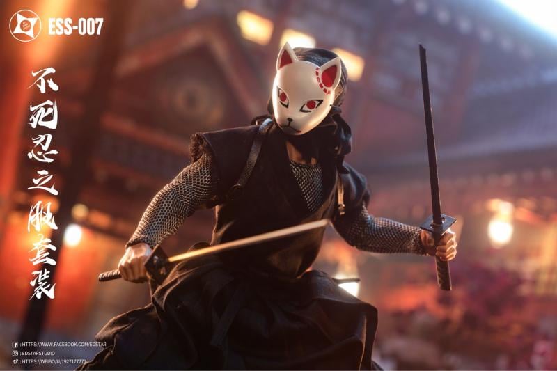[สั่งจอง] EdStar ESS-007 1/6 : Undead Ninja Clothes and Accessories Sets