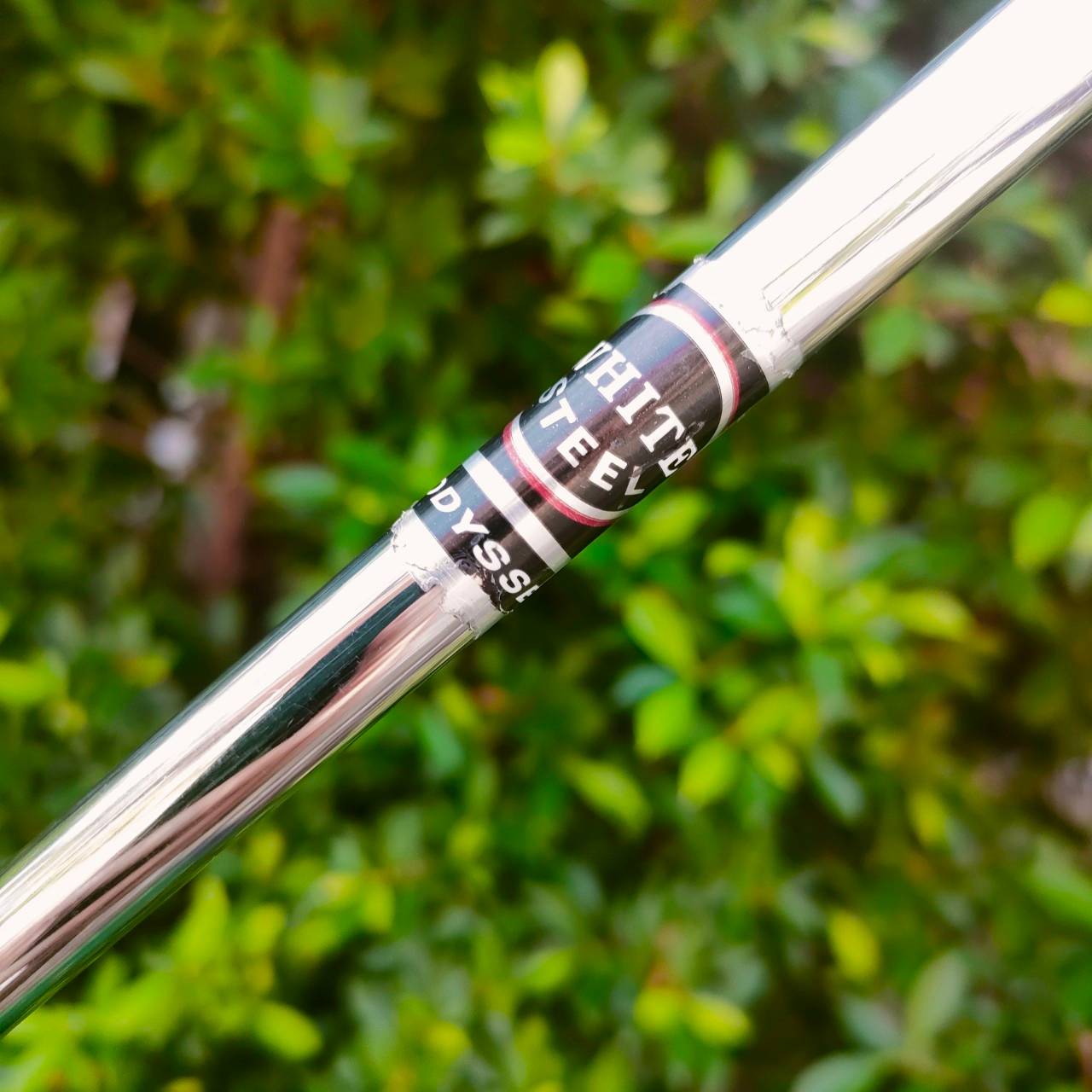 PUTTER ODYSSEY 2-BALL SRT WHITE STEEL ความยาว 34 นิ้ว ใส่กริพใหญ่ สุดนุ่ม SUPER STROKE รุ่นนี้พิเศษมากๆ!! ไม้กอล์ฟมือสอง ของแท้ BY NakaraLuxurious