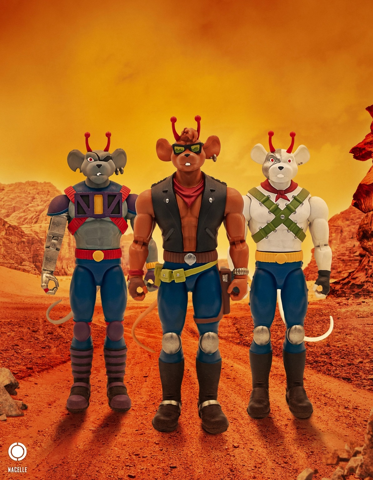 [สั่งจอง] The Nacelle Company: Biker Mice From Mars