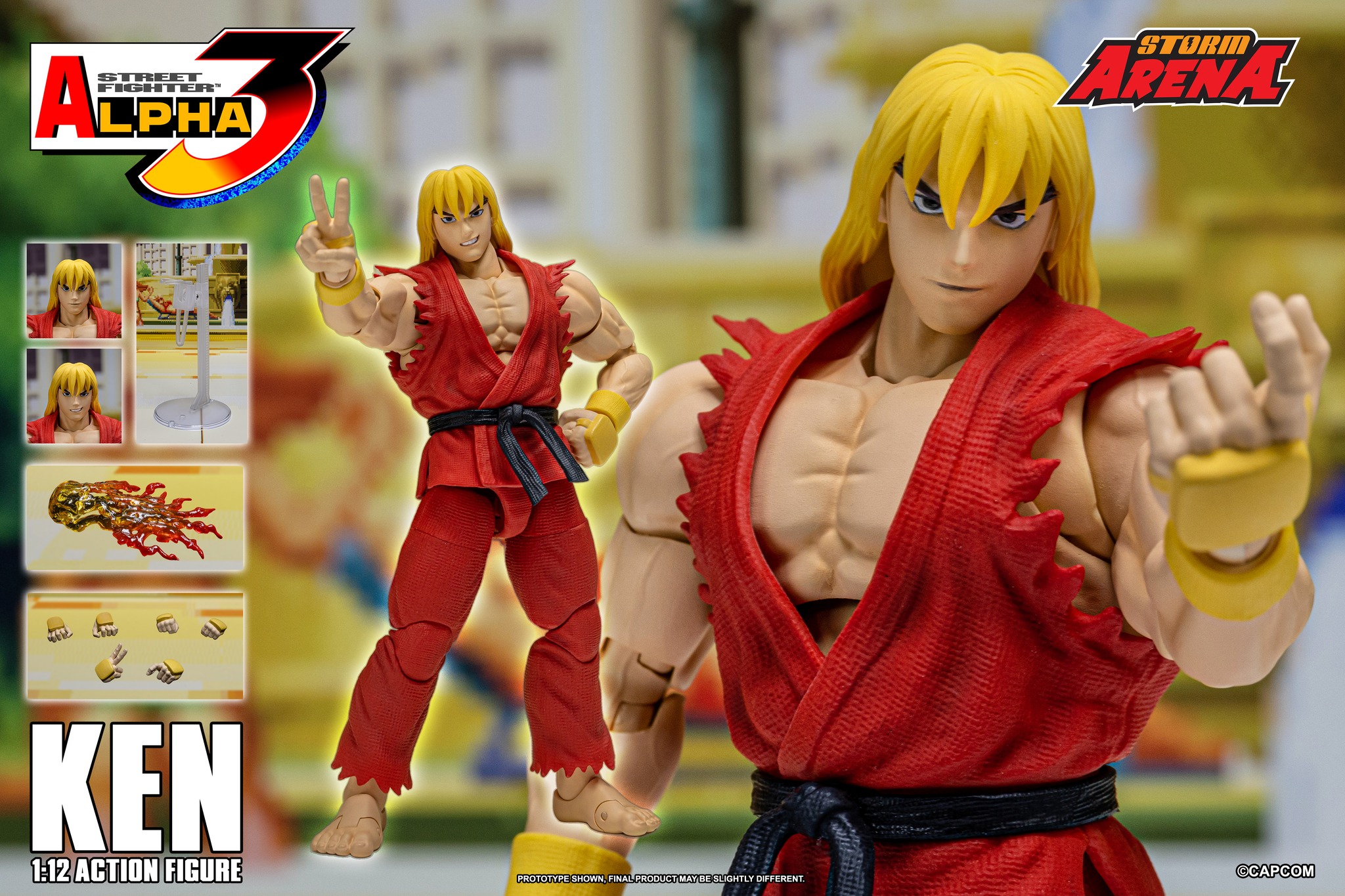 [สั่งจอง] STORM ARENA 1/12 : KEN (STREET FIGHTER ALPHA 3)