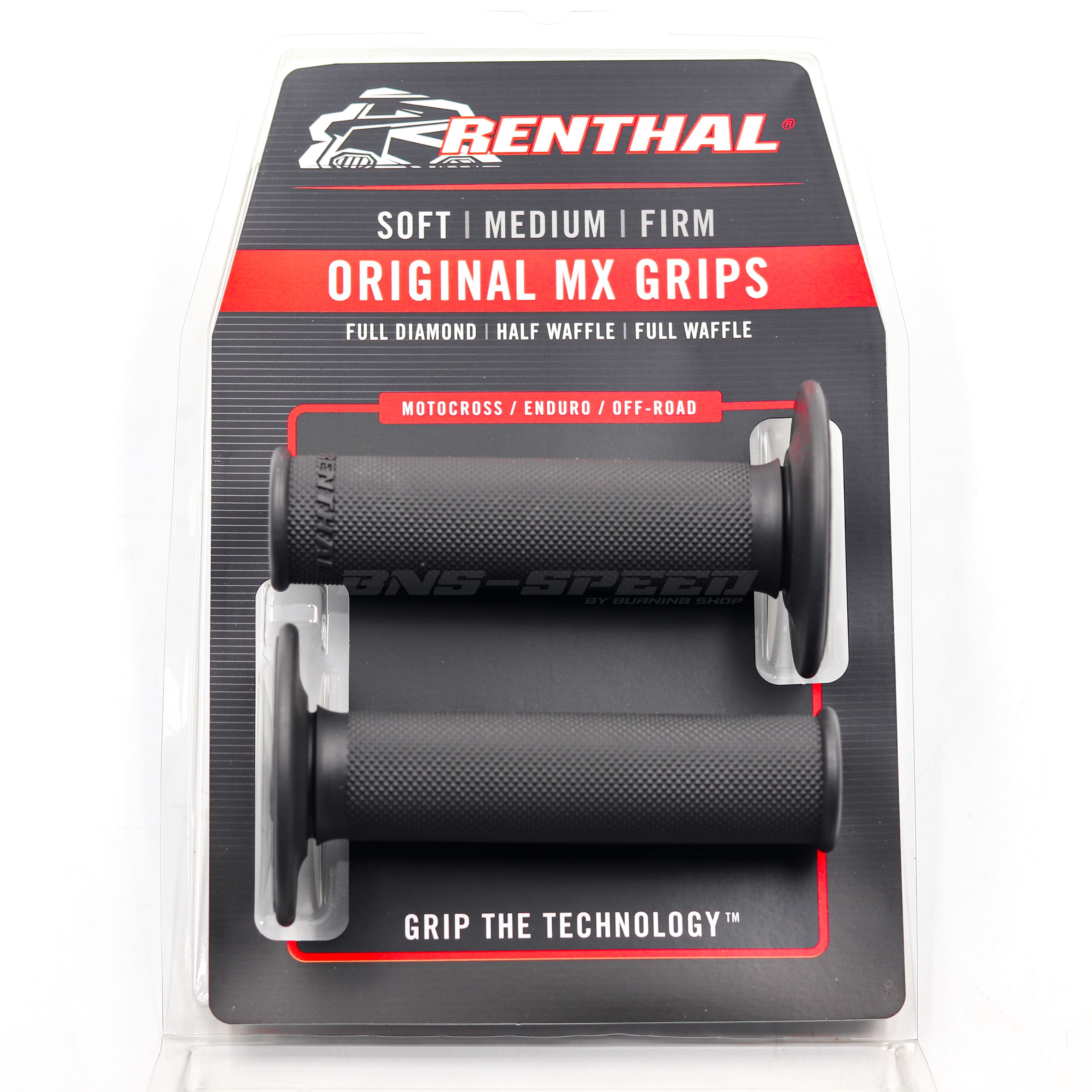 ปลอกแฮนด์ Renthal SL MX Grip Full Diamond Firm G091