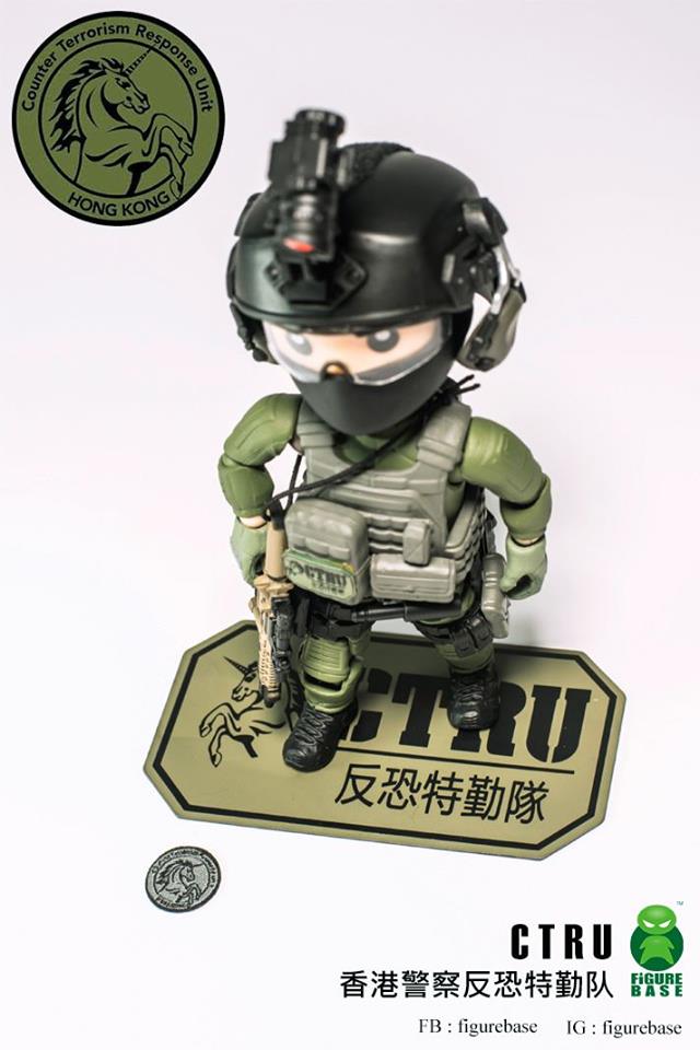 [สั่งจอง]FigureBase Trickyman TM012 Hong Kong Police CTRU