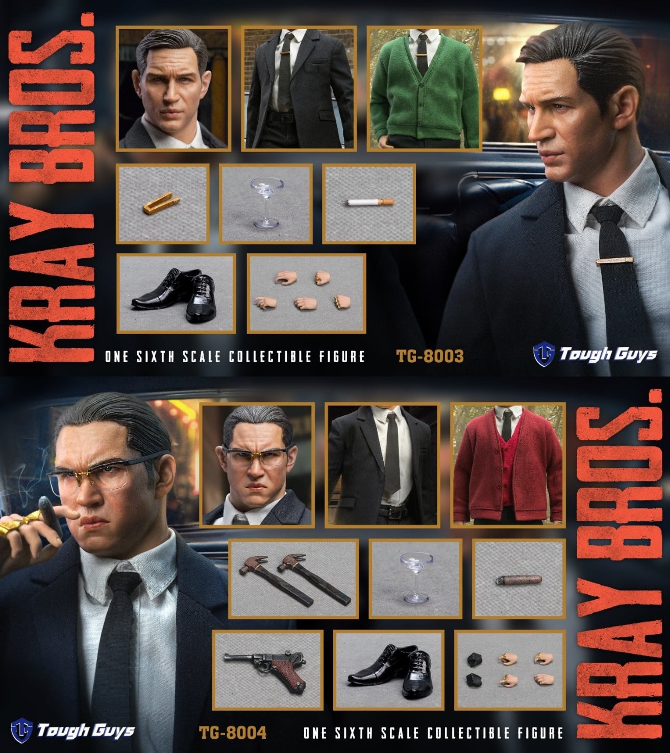 [สั่งจอง]Tough guys 1/6 : kraybros