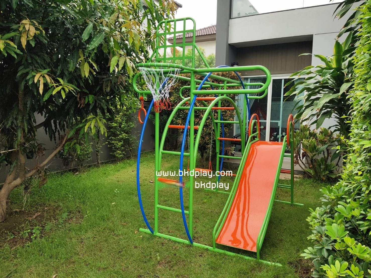 ชุดรวม C เครื่องเล่นสนามกลางแจ้ง เครื่องเล่นสนามเหล็ก,ประกอบด้วยสไลเดอร์ชิงช้าปีนป่ายบาร์โหน OutdoorPlayground,ผลิตเครื่องเล่นสนาม,เครื่องเล่นในสนามเด็กเล่น,เครื่องเล่นงบสพฐ.,ประชารัฐ, ราคาโรงงาน