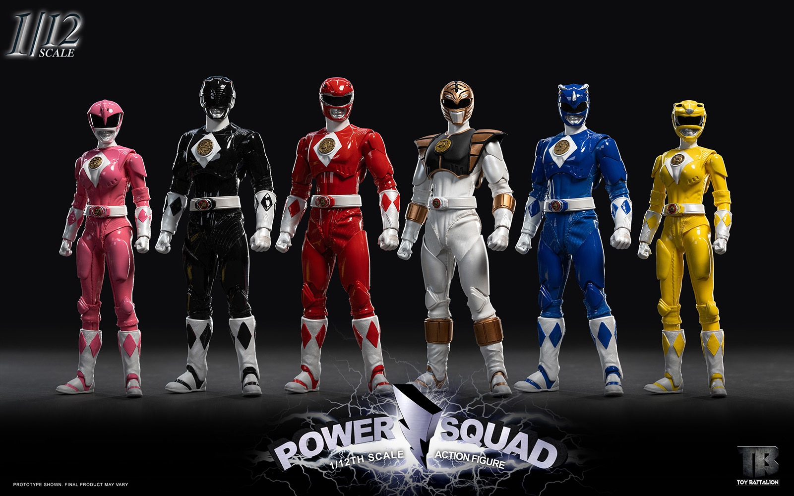 [สั่งจอง] TOYS BATTALION TB020 1/12 : Power Squad [Set6ตัว]