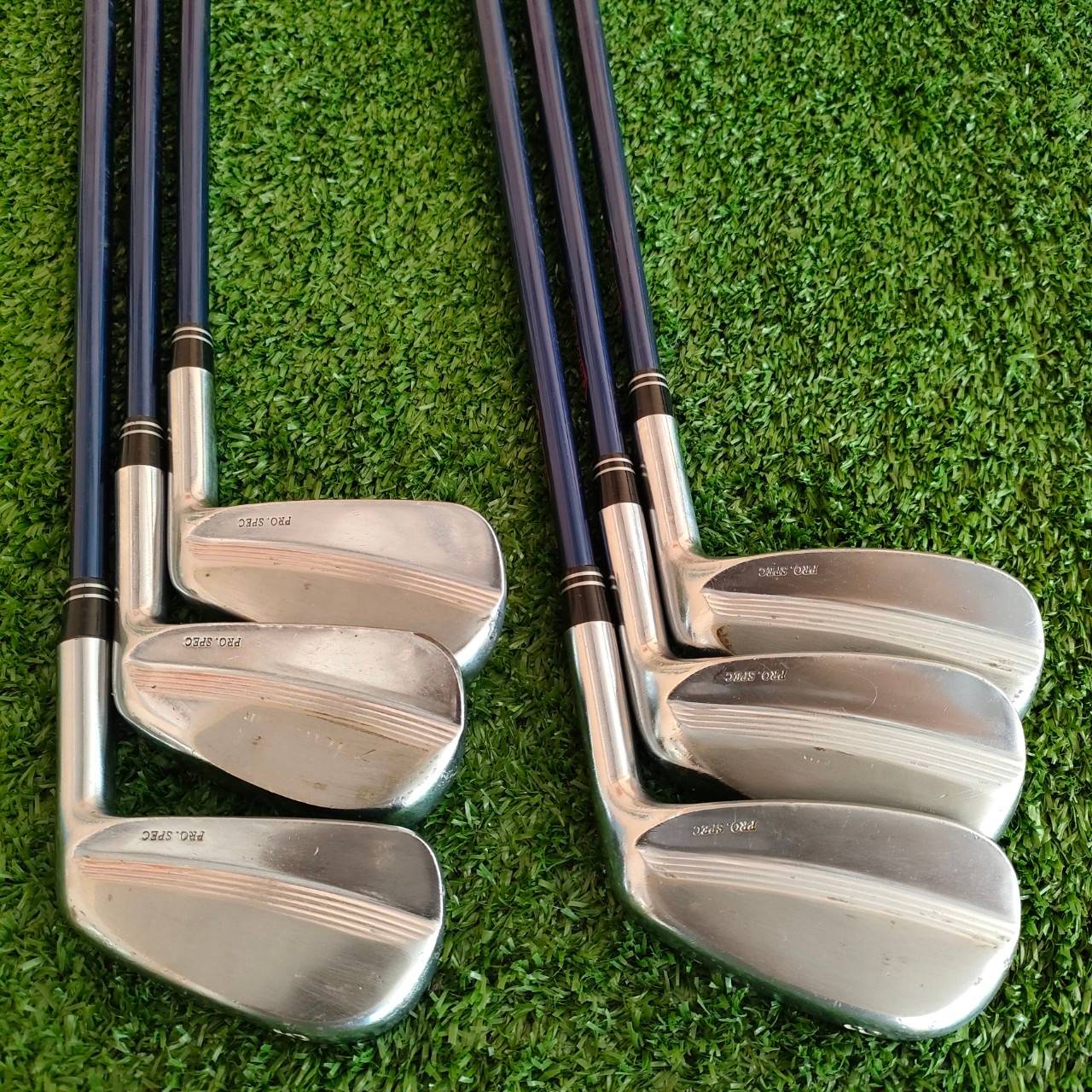 ชุดเหล็ก MIZUNO PRO.SPEC มีเหล็ก 5-9 เเละ PW ก้าน MIZUNO PRODUCED