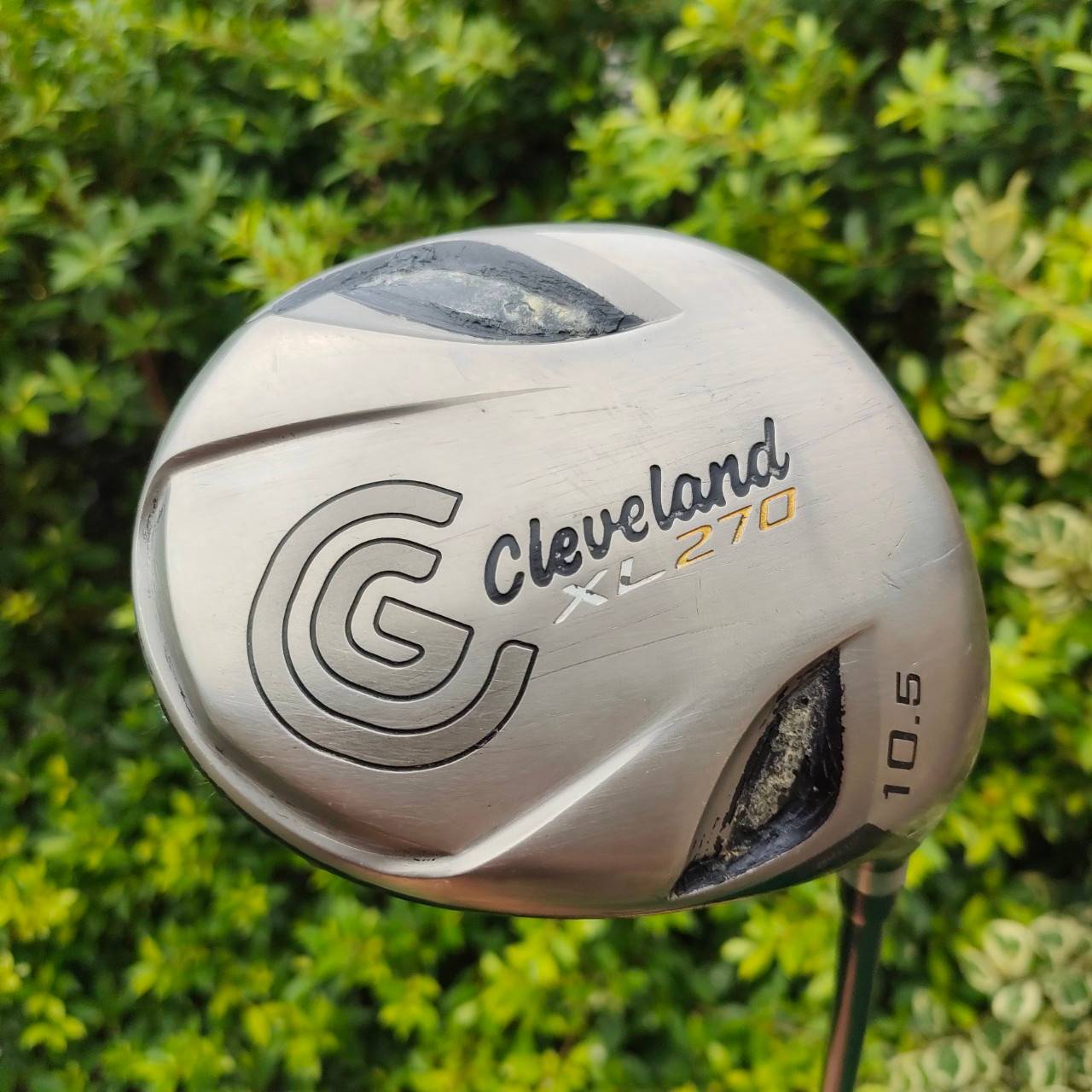 DRIVER CLEVELAND XL270 องศา 10.5 ใส่กก้าน RE*AX FLEX R FUJIKURA ** มีตำหนิ สีถลอก 2 จุด มีรูป **