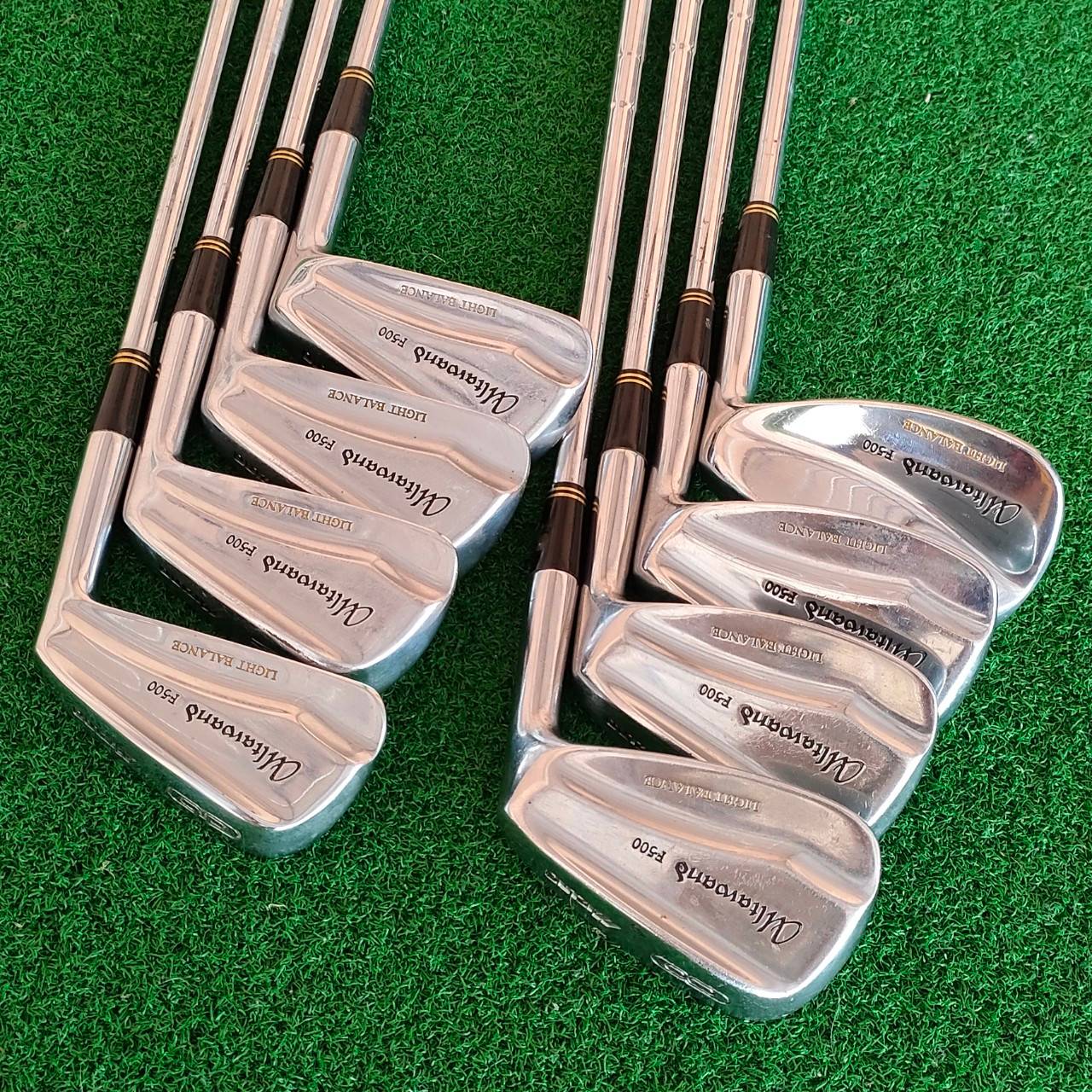 ชุดเหล็ก MIZUNO ALLTAVOAND F500 มีเหล็ก 3 4 5 7 8 9 PW SW * ขาด 6 ก้าน ALLTAVOAND สติ๊กเกอร์เดิม เหล็ก FORGED พรีเมี่ยมญี่ปุ่น