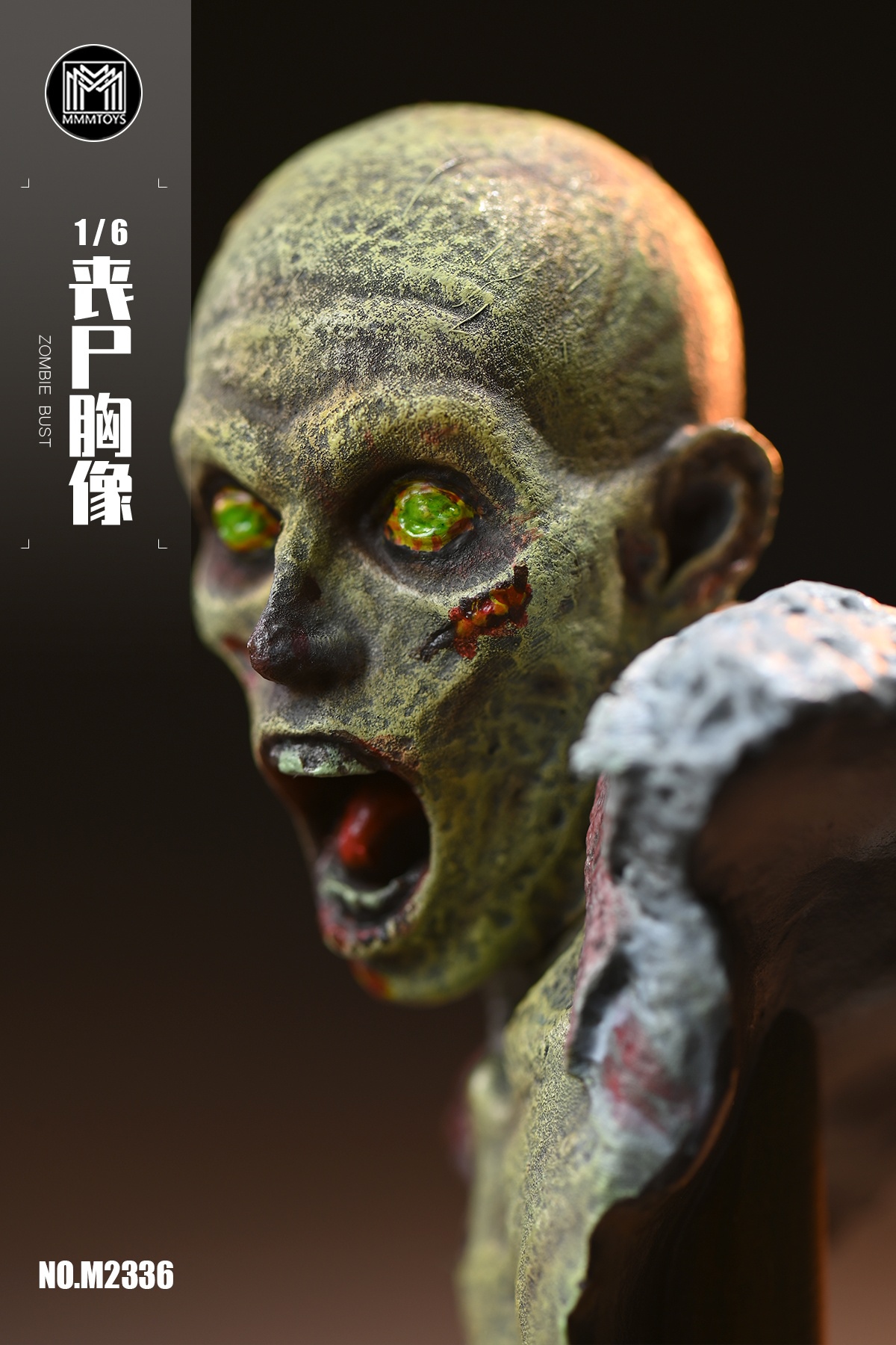 [สั่งจอง] MMMTOYS M2336 1/6 : zomble bust