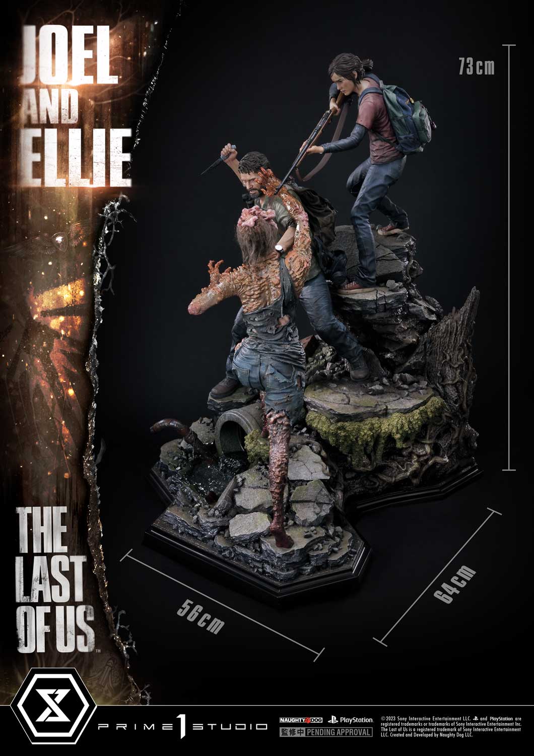 [สั่งจอง]Prime 1 Studio 1/4 : Joel ＆ Ellie (The Last of Us Part 1)