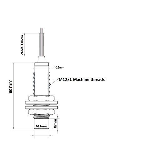 เซ็นเซอร์ตรวจจับโลหะ LJ12A34Z / BX proximity switch sensor NPN three-wire normally open metal sensor
