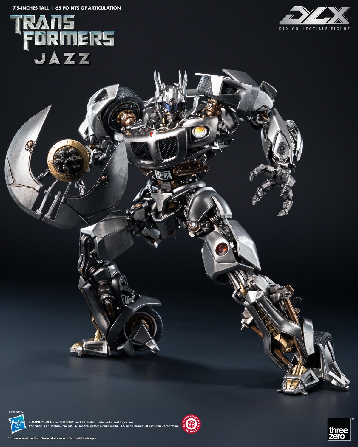 [สั่งจอง]Threezero : DLX Transformers Jazz (19cm)