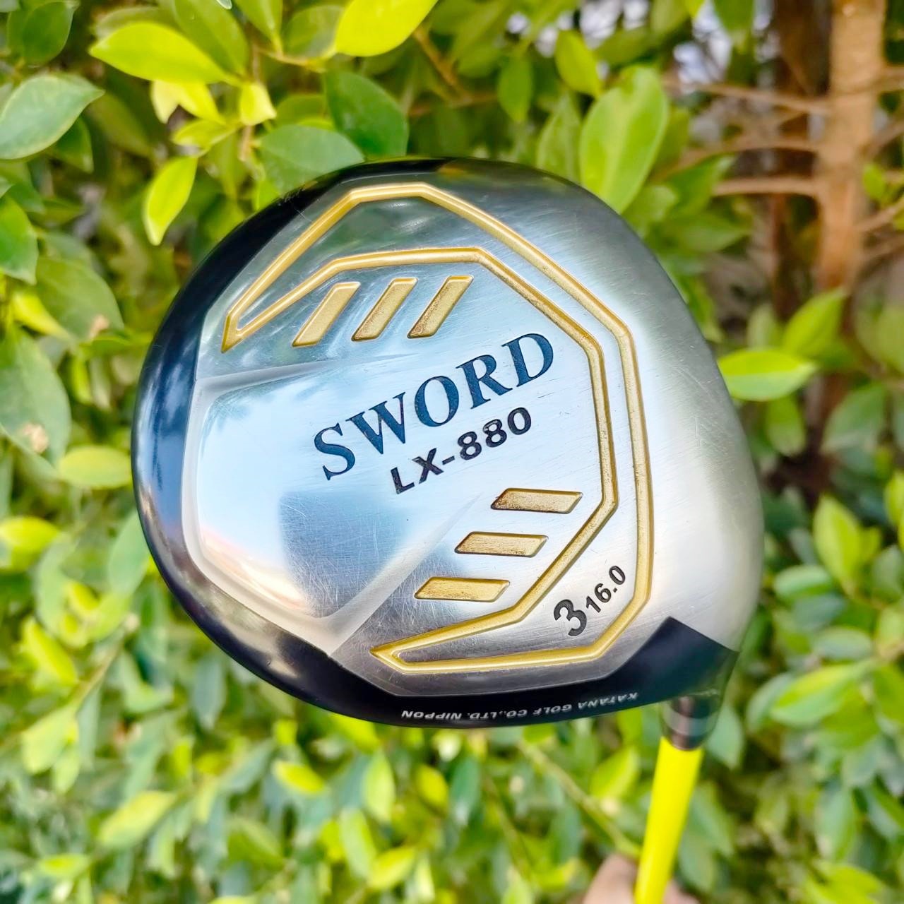 FW3 SWORD LX-880 องศา 16 ก้าน FUJIKURA SPEEDER FIVE FLEX R ไม้ FW พรีเมี่ยมญี่ปุ่น หน้าเด้งมาก ตีไกลตำหรับ KATANA ไม้กอล์ฟมือสอง ของแท้ BY NakaraLuxurious