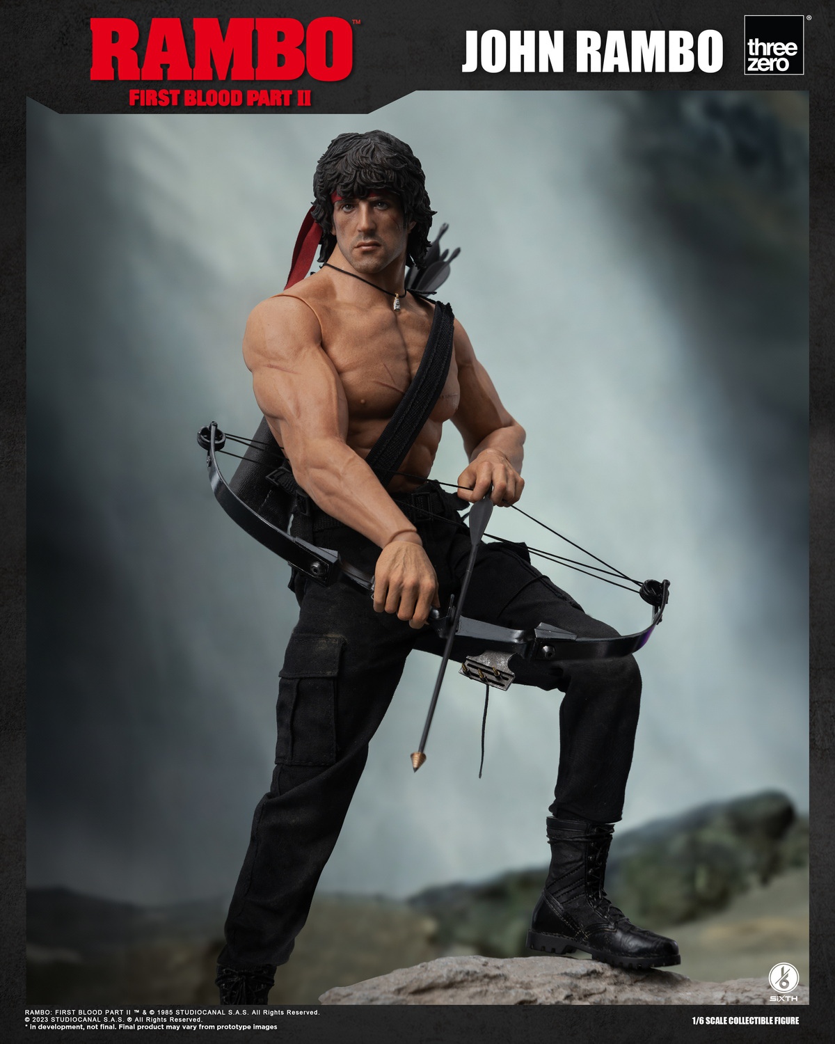 [สั่งจอง] Threezero 1/6 : Rambo First Blood Part II