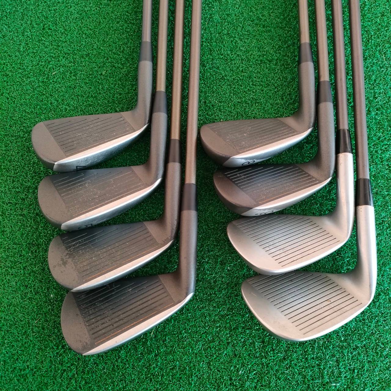 ชุดเหล็ก MIZUNO VANGUNRD EX มีเหล็ก 4 - 9 PW FW ก้าน TECHNO FLEX F-R สภาพสวยเดิม ก้านกริพเดิมหมด